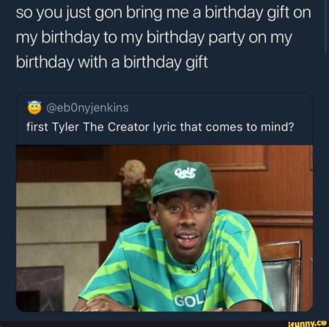 tyler the creator birthday meme